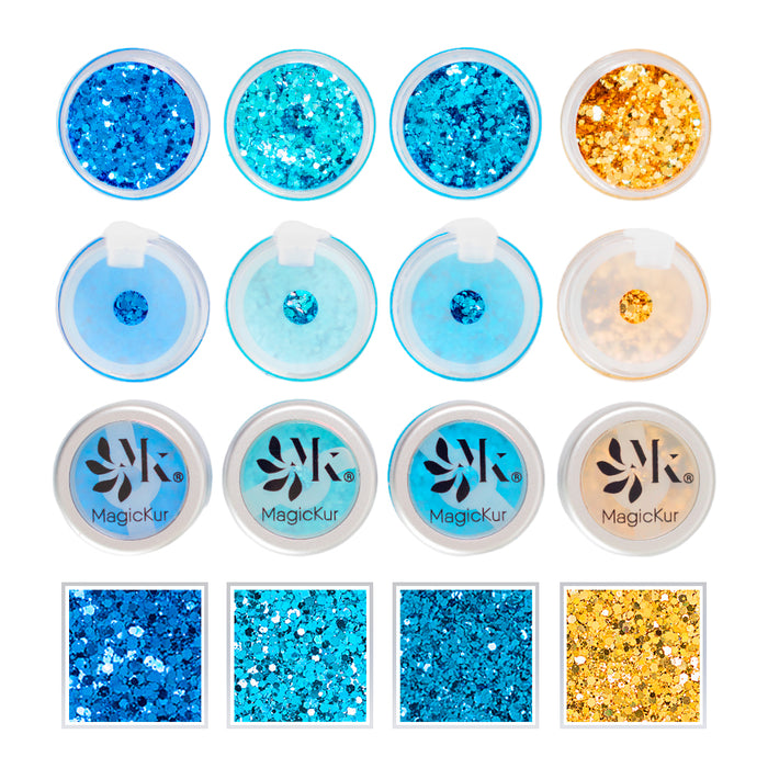 Set Glitter Blue (GLITTER-CONFETI)