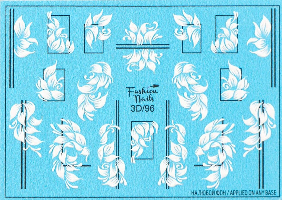 Sticker - Decoración para Uñas Fashion Nail 3D #96 Magickur
