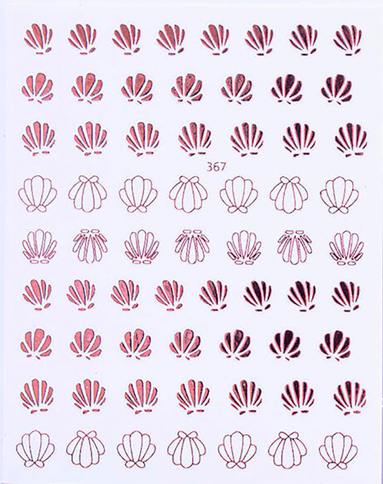 Sticker - Decoración para Uñas #367 Cobre Magickur