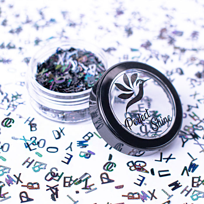 Glitter - Escarcha - Confeti - Purpurina, decoración para Uñas Nightly Phrases Magickur