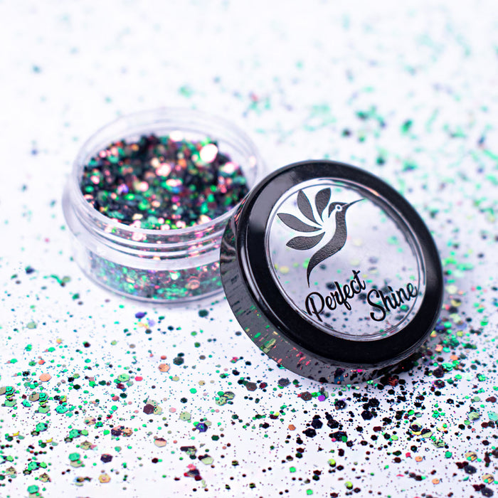 Fluorita Chamaleon (GLITTER-CONFETI)
