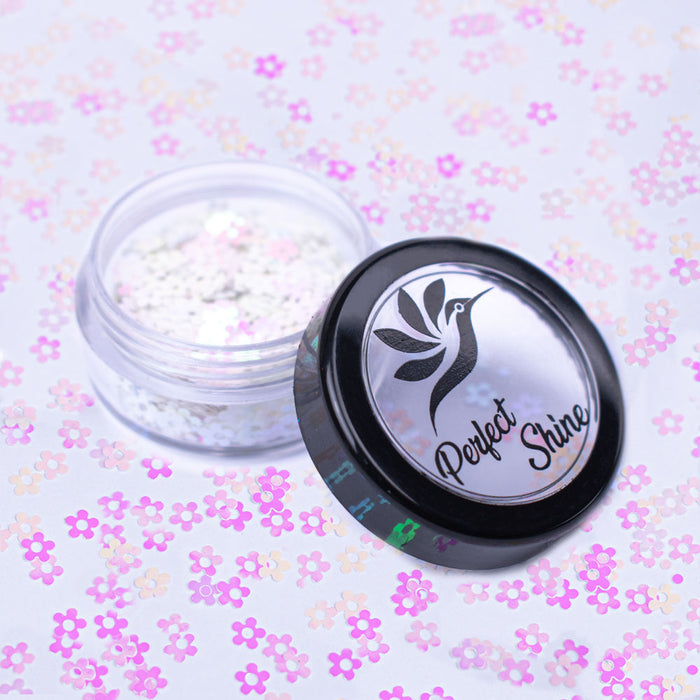 White Virgin Flower (GLITTER-CONFETI)