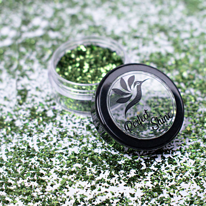 Green Shine Wings (GLITTER-CONFETI)