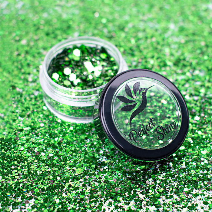 Glossy Green (GLITTER-CONFETI)