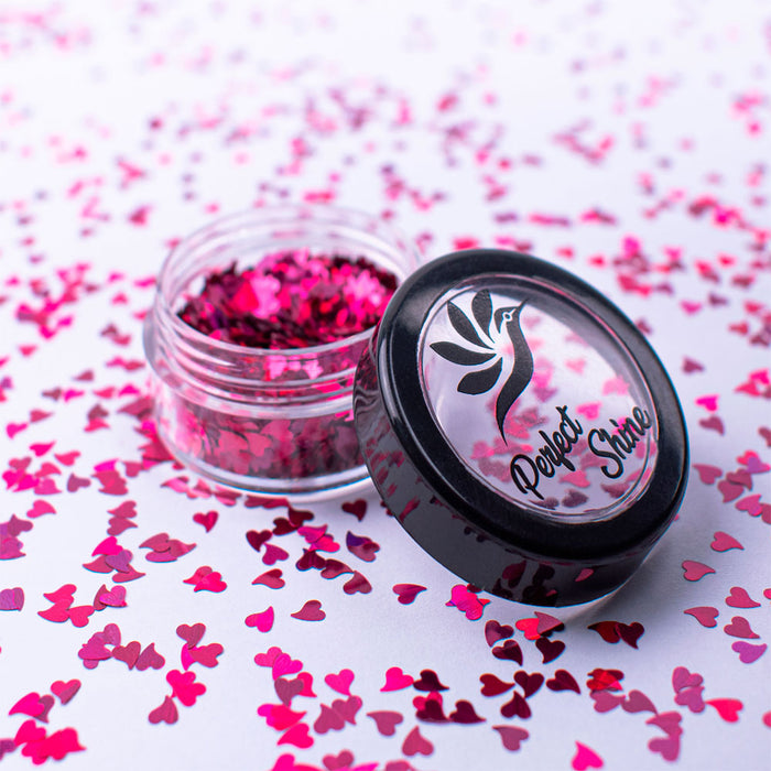 Bold Love Hearts (GLITTER-CONFETI)