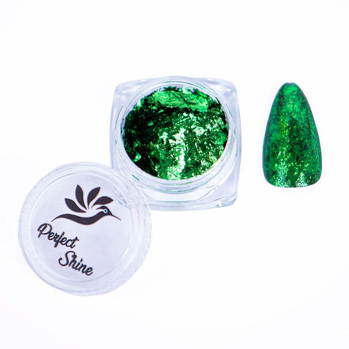 Flakes Metalizados Verde
