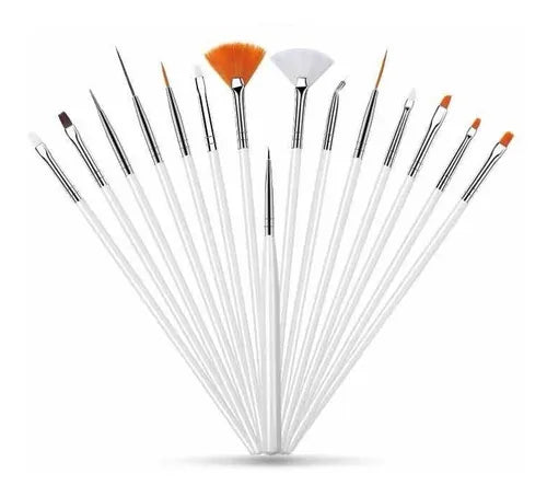 Set Pinceles para Decoracion x15