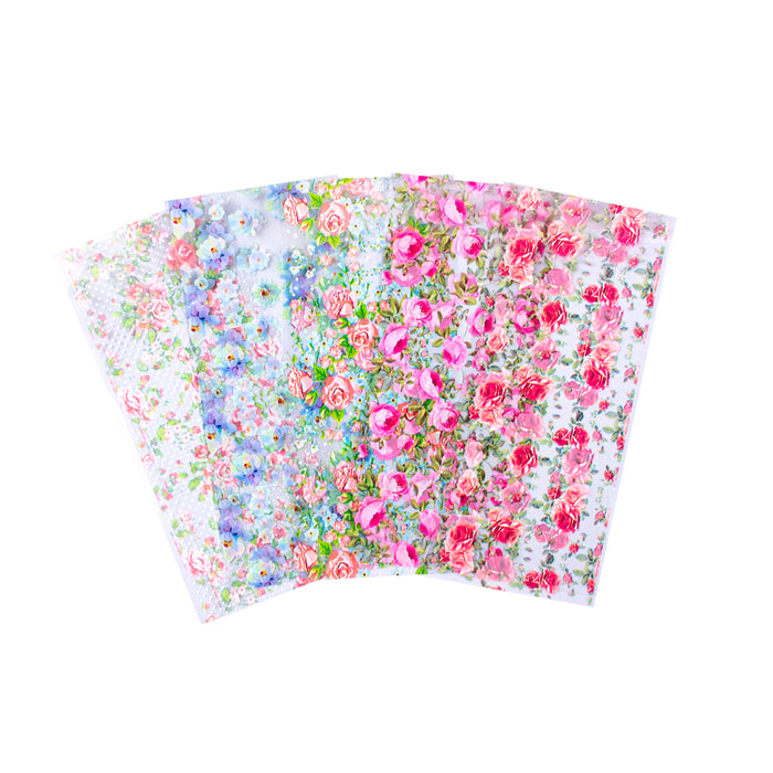 Foil Flores Rosas #1