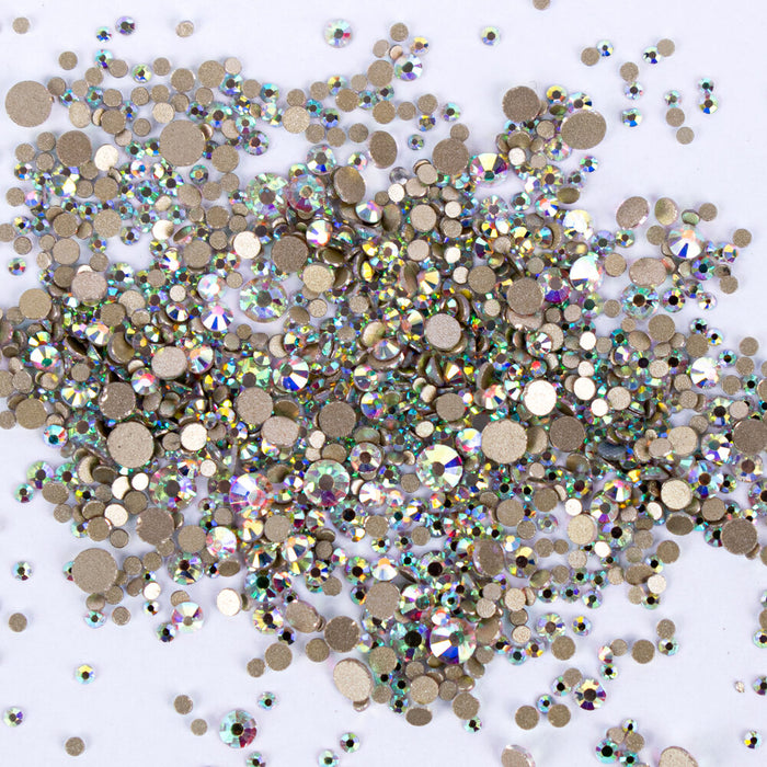 Mix Cristales He&Do Plata Tornasol