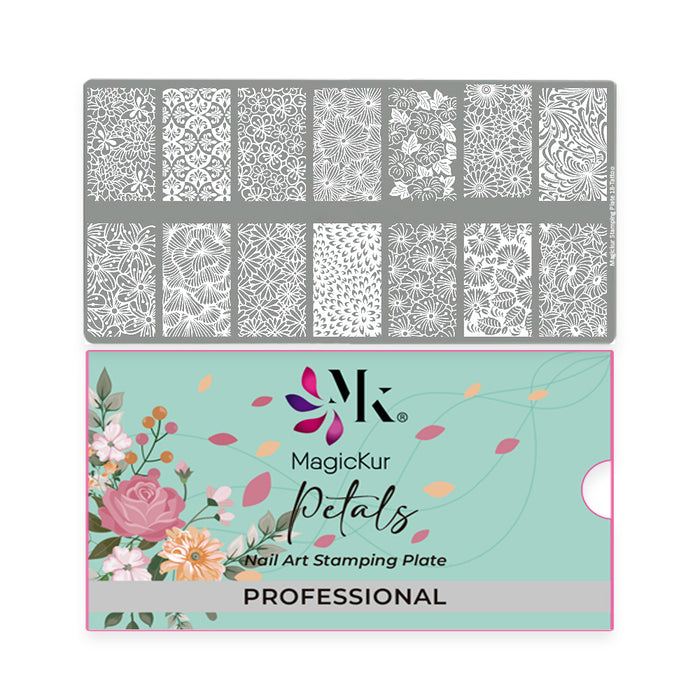 Placa para Stamping - Petals 08 Magickur