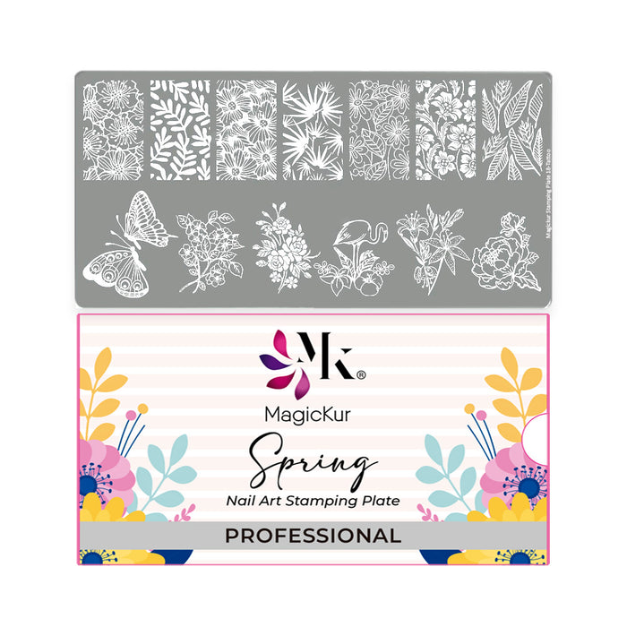 Placa para Stamping - Spring 01 Magickur