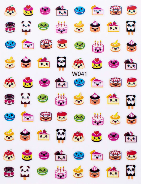 Sticker - Decoración para Uñas Dulces Animados W041 Magickur