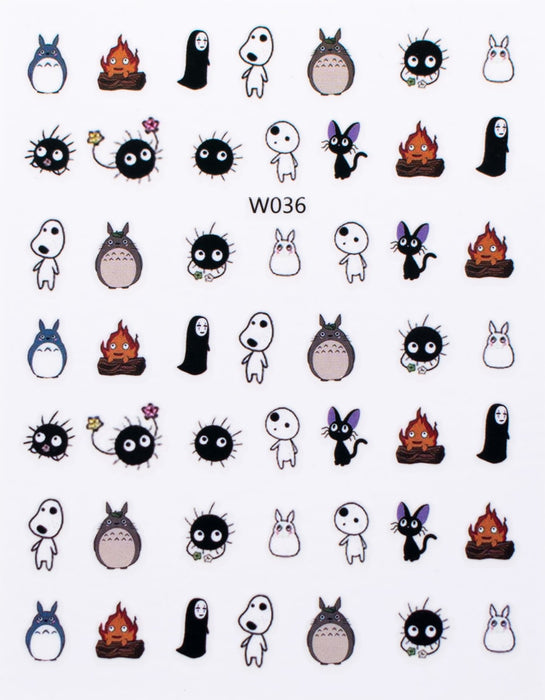 Sticker - Decoración para Uñas Totoro W036 Magickur
