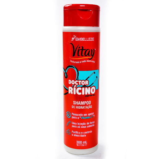 Doctor Ricino Shampoo de Hidratación Novex 300 mL