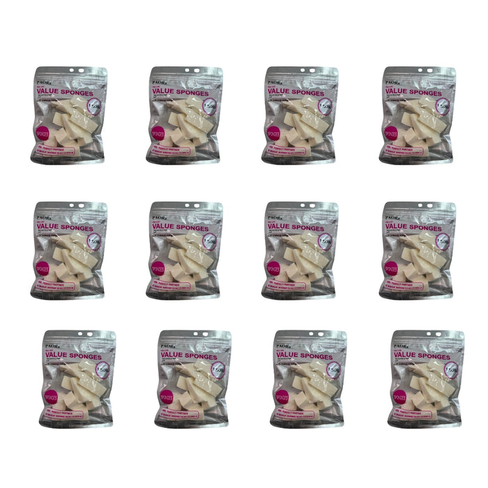 PACK 12 ESPONJA DEGRADE BLANCA