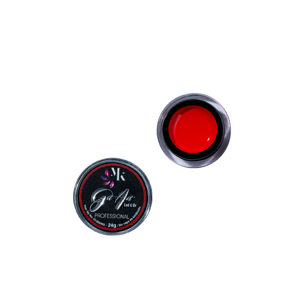 Gel Art Magickur #07(Paint) Color Rojo