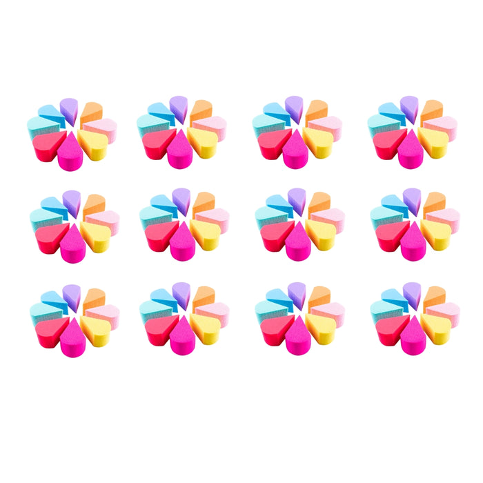 Pack 12 Esponja Maquillaje Flor