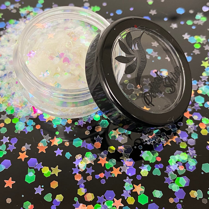 Glitter - Escarcha - Confeti - Purpurina, decoración para Uñas Romantic Mix Magickur