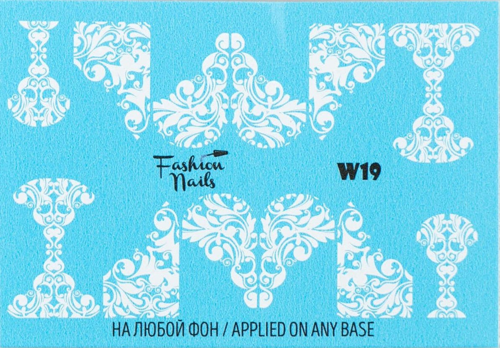 Sticker - Decoración para Uñas Fashion Nail W #19 Magickur