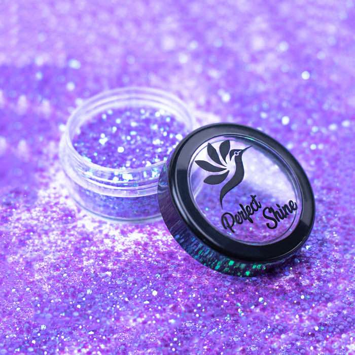 Glitter - Escarcha - Confeti - Purpurina, decoración para Uñas Bright Lilac Magickur