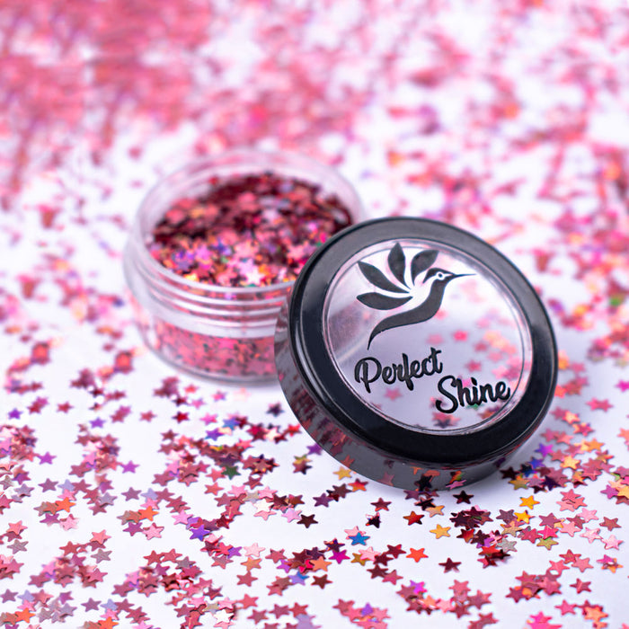 Glitter - Escarcha - Confeti - Purpurina, decoración para Uñas Star Rose Magickur