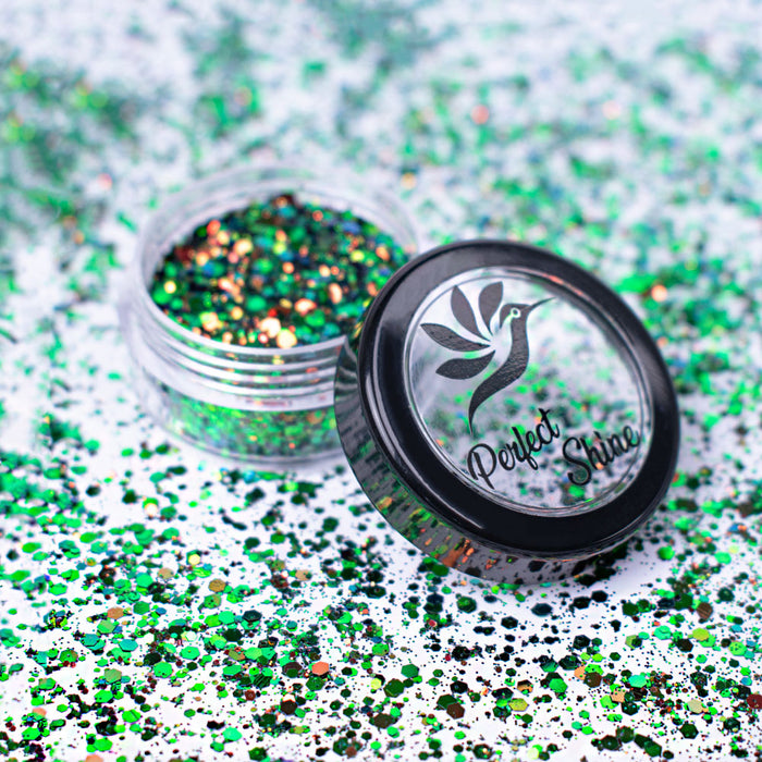 Glitter - Escarcha - Confeti - Purpurina, decoración para Uñas Chamaleon Jade Magickur