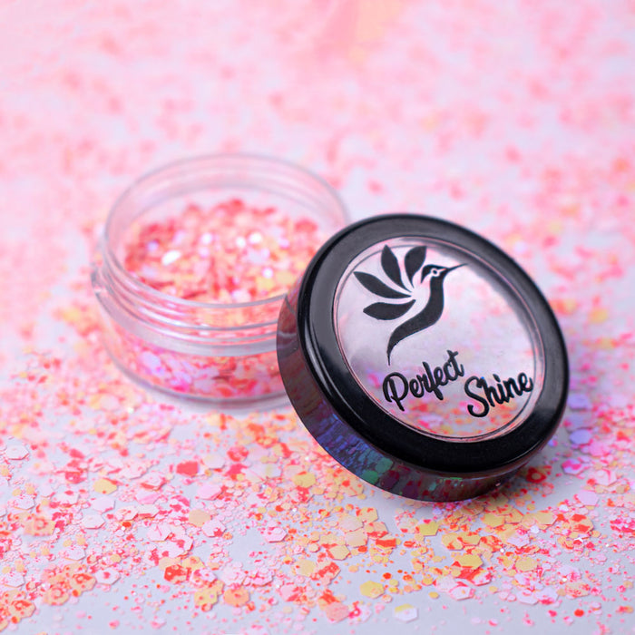 Glitter - Escarcha - Confeti - Purpurina, decoración para Uñas Kawaii Coral Magickur