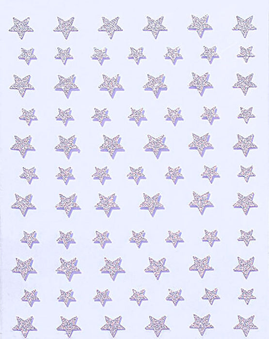Sticker - Decoración para Uñas Estrella Plateada Magickur