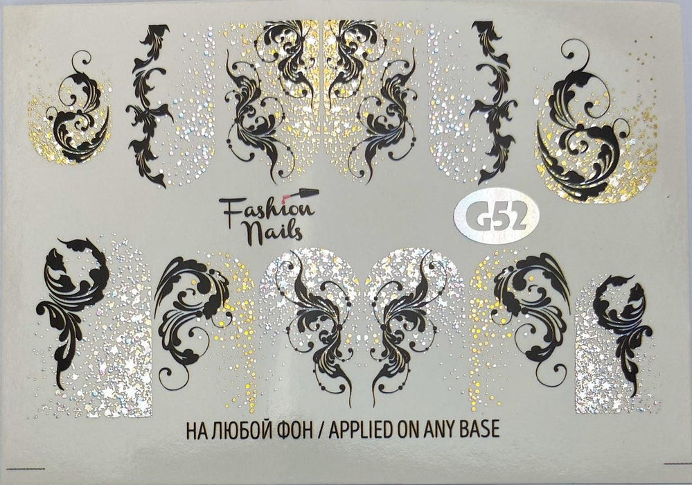 Sticker - Decoración para Uñas Fashion Nail G #52 Magickur